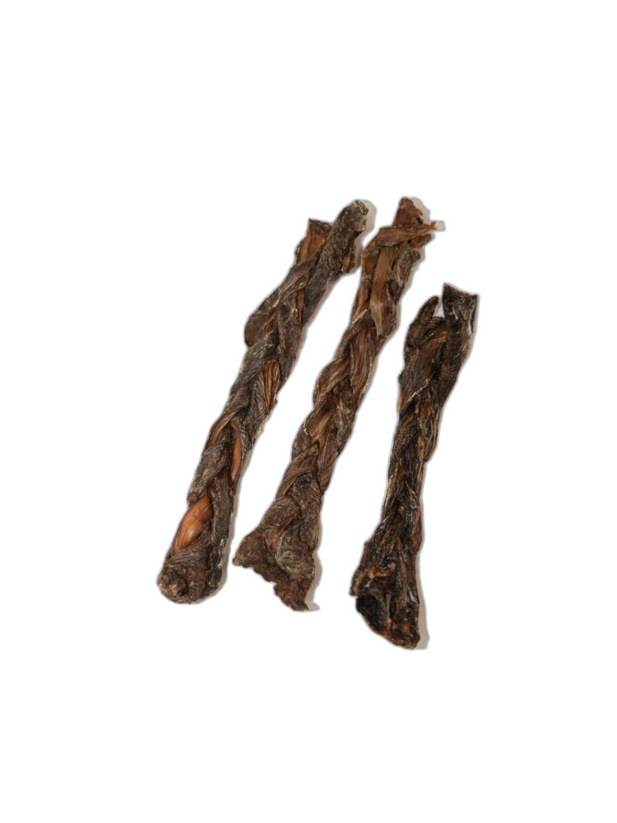 Виктус Лакомство для собак Пищевод говяжий (косичка) 1 кг фото