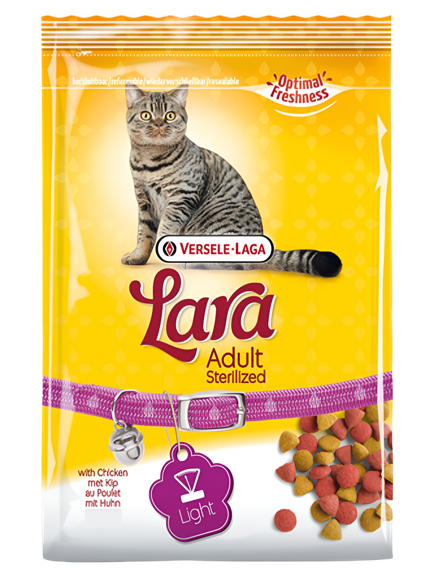 LARA полнорационный сухой корм для стерилизованных кошек, курица 10кг фото